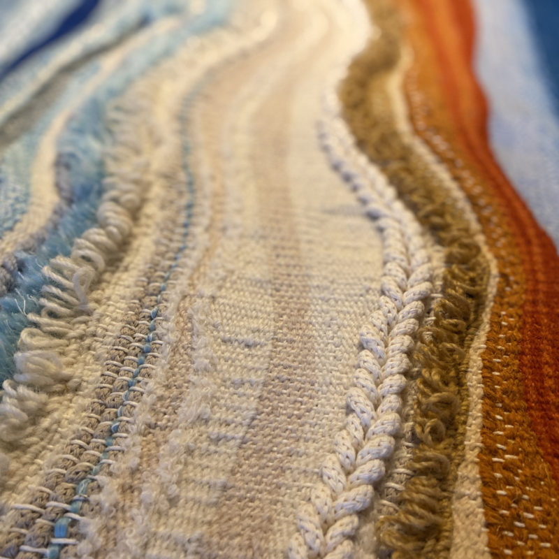 Woven wall hanging Weave Deck - Falesia